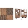 Colección en madera acacia y base de metal. - Imagen 3