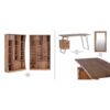 Librería en madera acacia