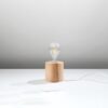 Lámpara de mesa SALGADO madera - Imagen 2