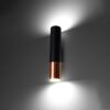 Aplique LOOPEZ negro/cobre - Imagen 3