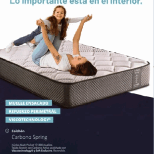 Colchón visco CARBONO SPRING
